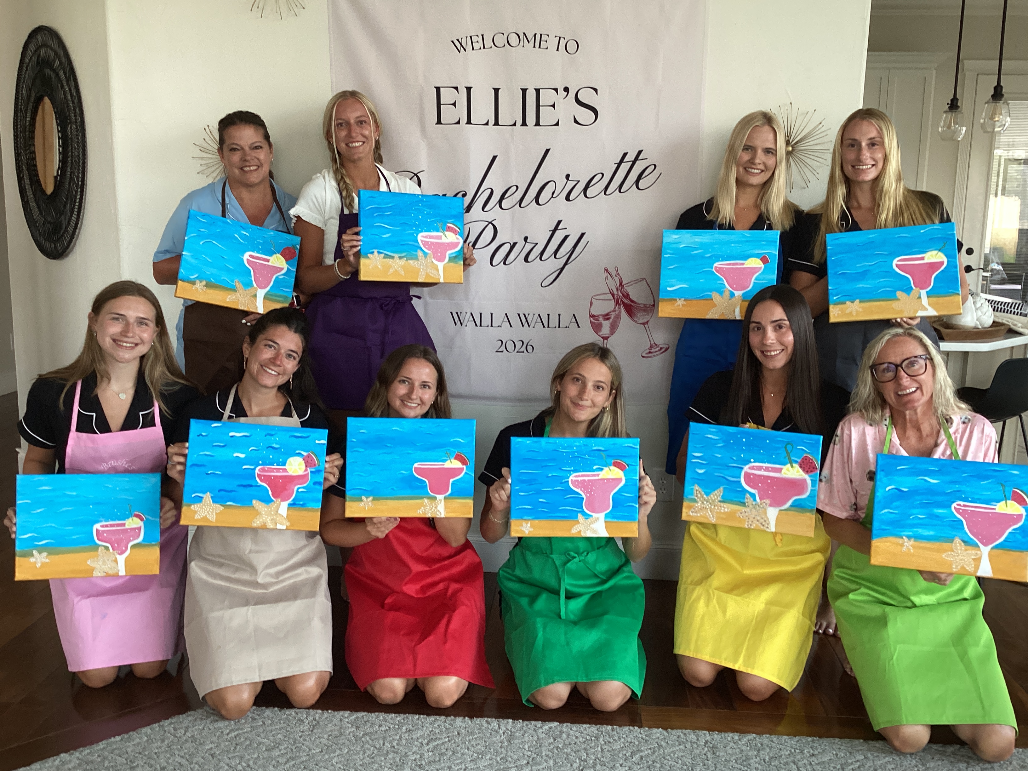 Painters at Brushes 'n Brix